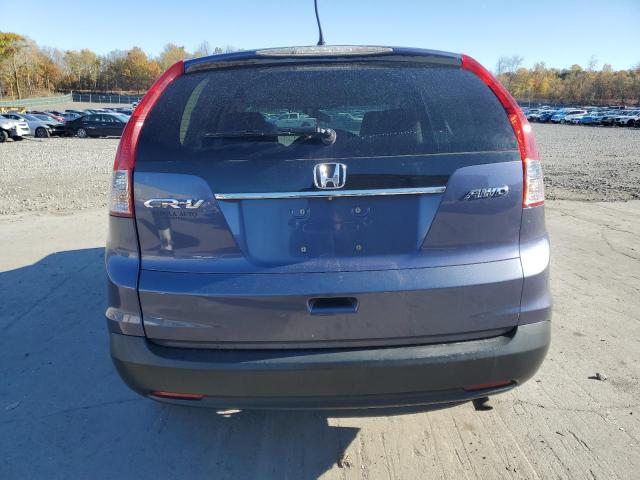 5J6RM4H55EL029125 - 2014 HONDA CR-V EX BLUE photo 6