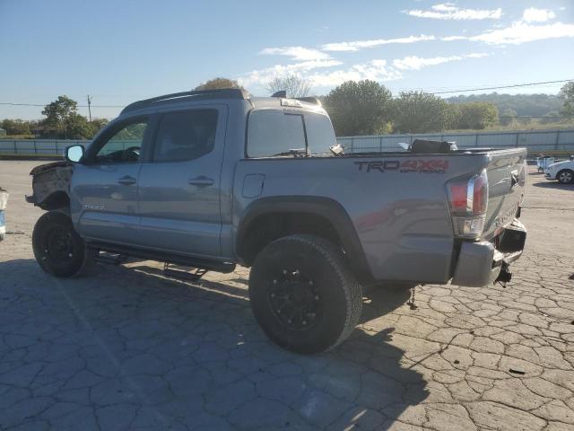 3TMCZ5AN6MM384797 - 2021 TOYOTA TACOMA DOUBLE CAB 灰色 照片 2