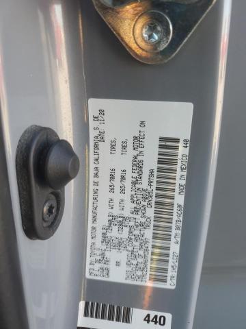 3TMCZ5AN6MM384797 - 2021 TOYOTA TACOMA DOUBLE CAB 灰色 照片 20