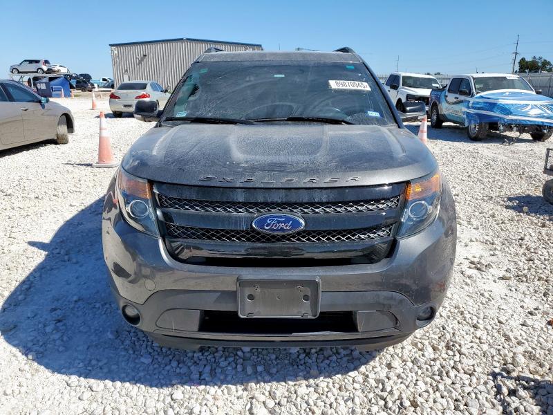 1FM5K8GT8FGB65143 - 2015 FORD EXPLORER SPORT CHARCOAL photo 5