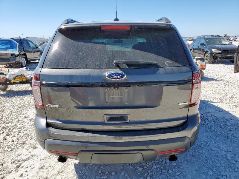 1FM5K8GT8FGB65143 - 2015 FORD EXPLORER SPORT CHARCOAL photo 6