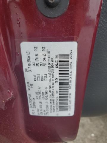 1D7HA18D03S255016 - 2003 DODGE RAM 1500 ST MAROON photo 12