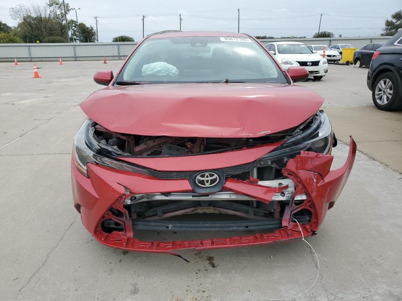 5YFEPMAE4MP188651 - 2021 TOYOTA COROLLA LE Bordo fotoğraf 5