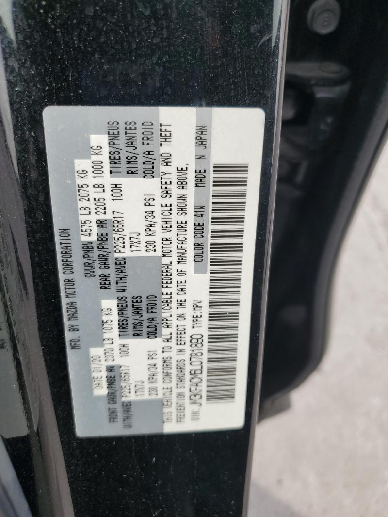 JM3KFACM6L0781890 - 2020 MAZDA CX-5 TOURING BLACK photo 14