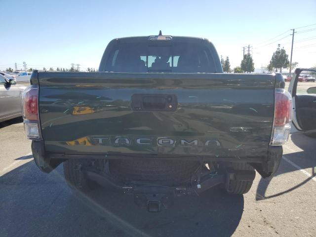 3TMCZ5AN4MM444141 - 2021 TOYOTA TACOMA DOUBLE CAB GREEN photo 6