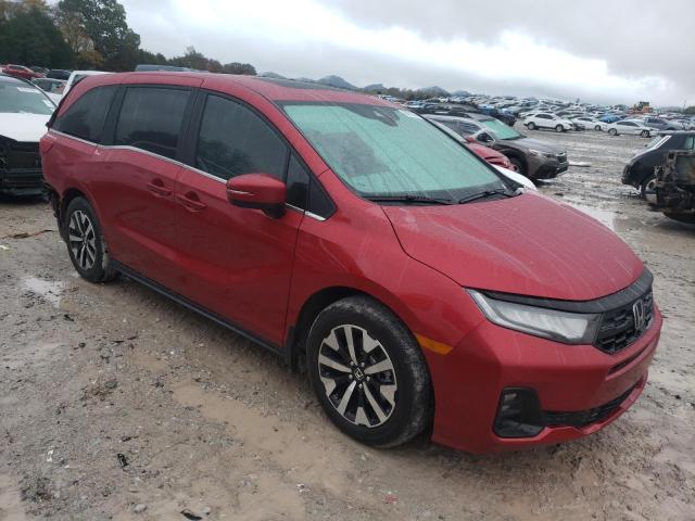 5FNRL6H69SB050331 - 2025 HONDA ODYSSEY EXL წითელი ფოტო 4