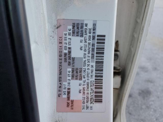 3MZBN1K79JM175370 - 2018 MAZDA 3 SPORT თეთრი ფოტო 12