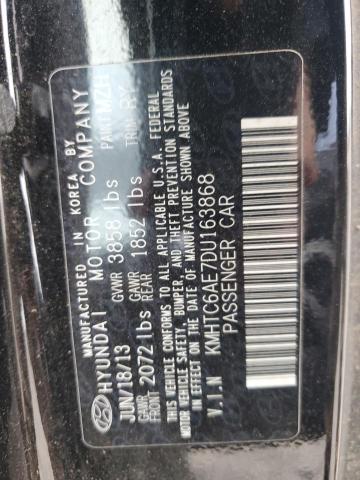 KMHTC6AE7DU163868 - 2013 HYUNDAI VELOSTER TURBO Қара фото 12