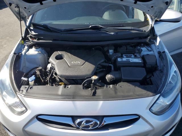 KMHCT5AE6EU148838 - 2014 HYUNDAI ACCENT GLS SILVER photo 11