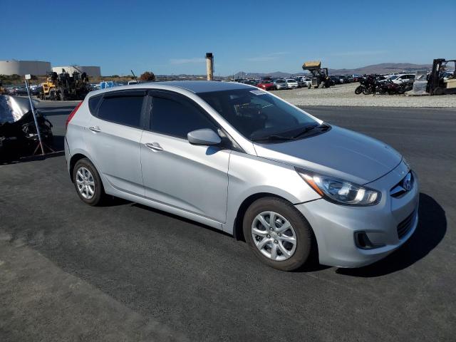 KMHCT5AE6EU148838 - 2014 HYUNDAI ACCENT GLS SILVER photo 4