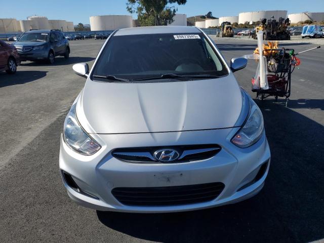 KMHCT5AE6EU148838 - 2014 HYUNDAI ACCENT GLS SILVER photo 5