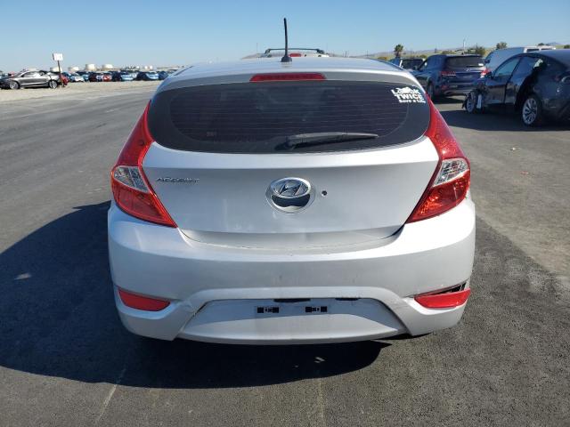 KMHCT5AE6EU148838 - 2014 HYUNDAI ACCENT GLS SILVER photo 6
