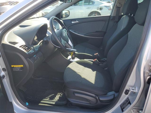 KMHCT5AE6EU148838 - 2014 HYUNDAI ACCENT GLS SILVER photo 7