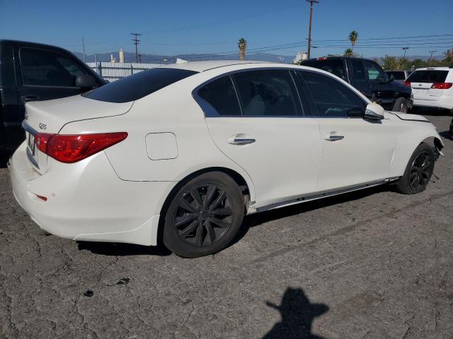 JN1CV7AP1HM640826 - 2017 INFINITI Q50 BASE WHITE photo 3