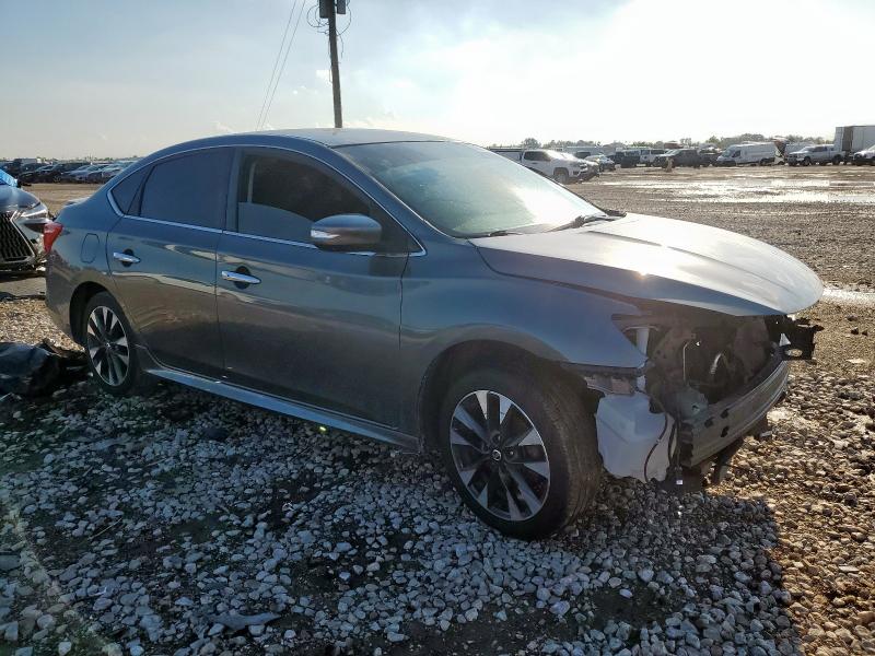3N1AB7AP6KY374286 - 2019 NISSAN SENTRA S GRAY photo 4