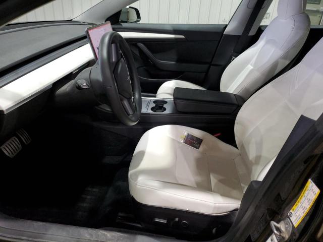 5YJ3E1EC2NF103923 - 2022 TESLA MODEL 3 Noir photo 7
