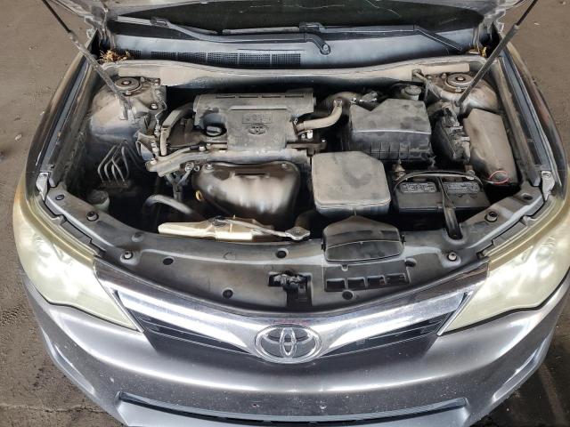 4T4BF1FK1CR161977 - 2012 TOYOTA CAMRY BASE CHARCOAL photo 11