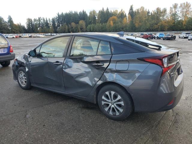 JTDL9RFU9K3002834 - 2019 TOYOTA PRIUS 灰色 照片 2