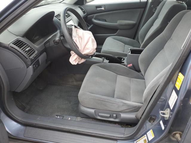 1HGCM66377A016482 - 2007 HONDA ACCORD LX BLUE photo 7
