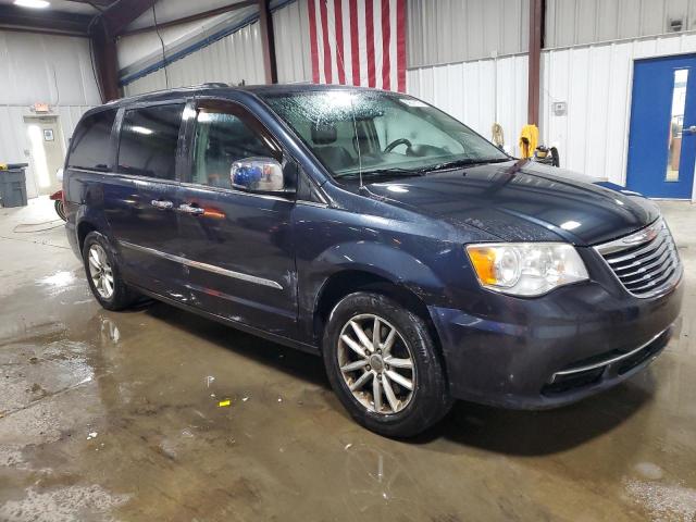2C4RC1CG4DR596917 - 2013 CHRYSLER TOWN & COU TOURING L BLUE photo 4
