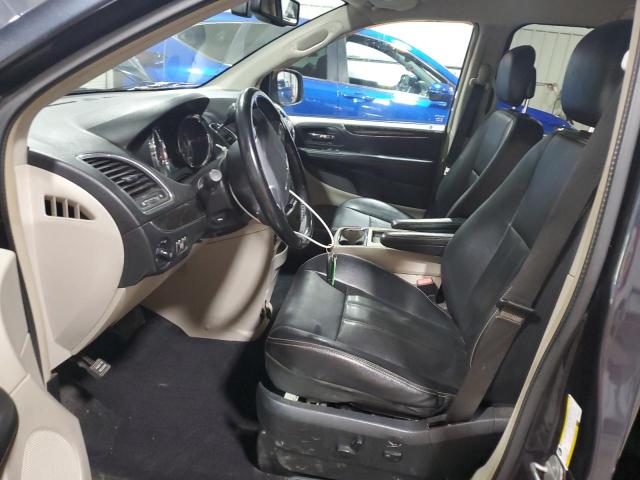 2C4RC1CG4DR596917 - 2013 CHRYSLER TOWN & COU TOURING L BLUE photo 7