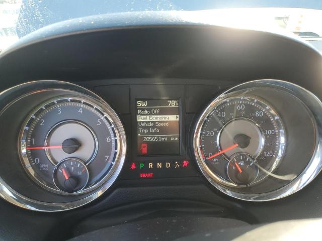 2C4RC1BGXER348769 - 2014 CHRYSLER TOWN & COU TOURING SILVER photo 9