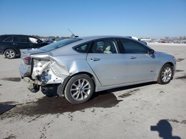 3FA6P0SU6HR208570 - 2017 FORD FUSION TITANIUM PHEV SILVER photo 3
