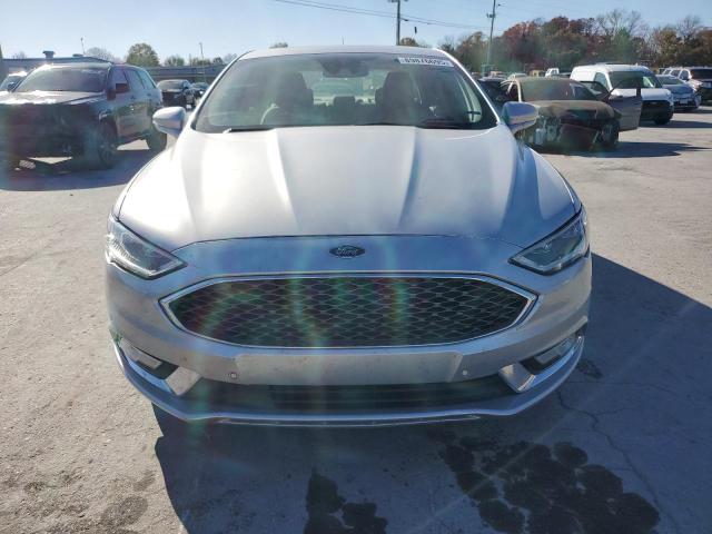 3FA6P0SU6HR208570 - 2017 FORD FUSION TITANIUM PHEV SILVER photo 5