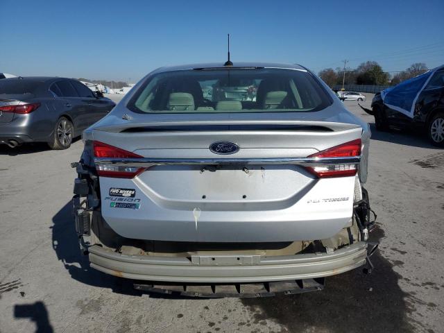 3FA6P0SU6HR208570 - 2017 FORD FUSION TITANIUM PHEV SILVER photo 6