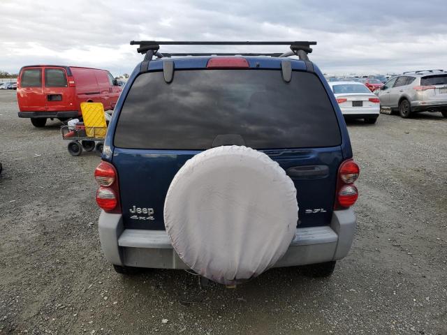 1J8GL48K95W592157 - 2005 JEEP LIBERTY SPORT 蓝色 照片 6