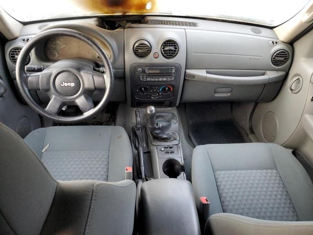 1J8GL48K95W592157 - 2005 JEEP LIBERTY SPORT 蓝色 照片 8