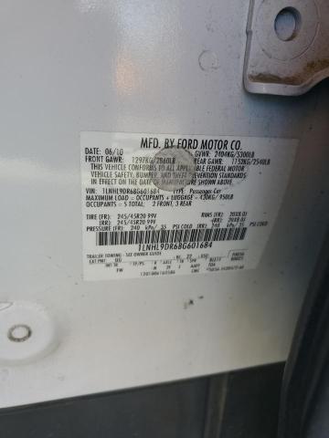 1LNHL9DR6BG601684 - 2011 LINCOLN MKS Ağ foto 12