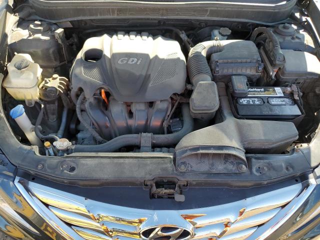 5NPEC4AC1DH610057 - 2013 HYUNDAI SONATA SE BLUE photo 11