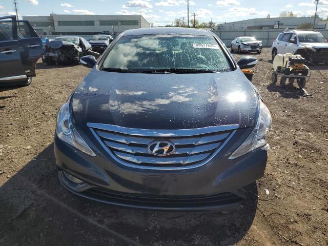 5NPEC4AC1DH610057 - 2013 HYUNDAI SONATA SE BLUE photo 5