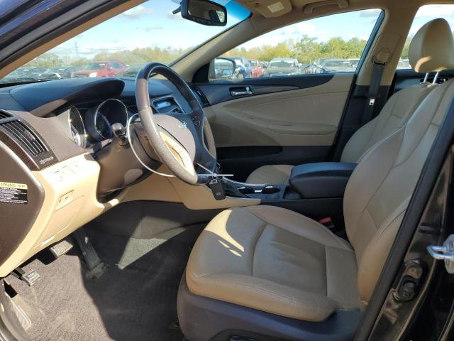 5NPEC4AC1DH610057 - 2013 HYUNDAI SONATA SE BLUE photo 7