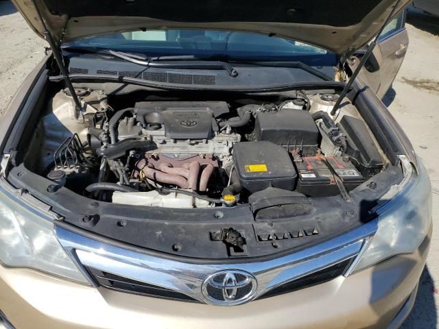 4T1BF1FKXCU585569 - 2012 TOYOTA CAMRY BASE GOLD photo 11