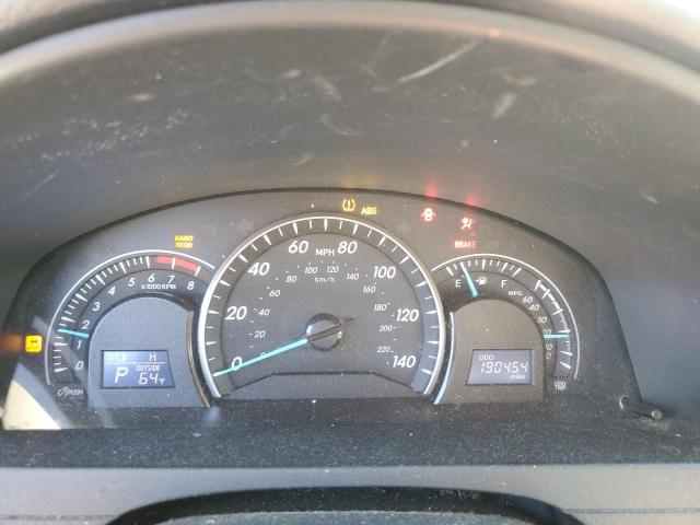 4T1BF1FKXCU585569 - 2012 TOYOTA CAMRY BASE GOLD photo 9