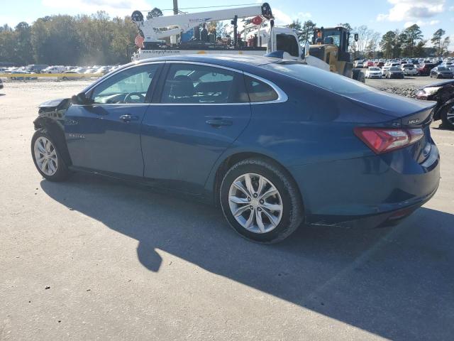 1G1ZD5ST3KF150872 - 2019 CHEVROLET MALIBU LT BLUE photo 2