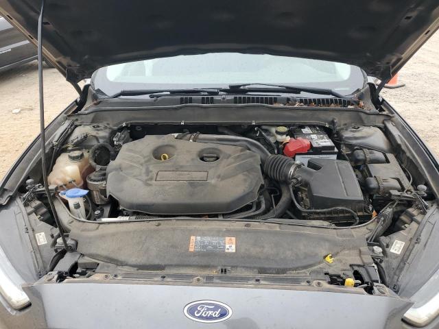 3FA6P0T96GR230822 - 2016 FORD FUSION SE GRAY photo 11