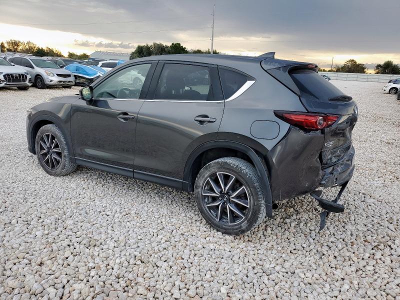 JM3KFBDM1J0465301 - 2018 MAZDA CX-5 GRAND TOURING GRAY photo 2