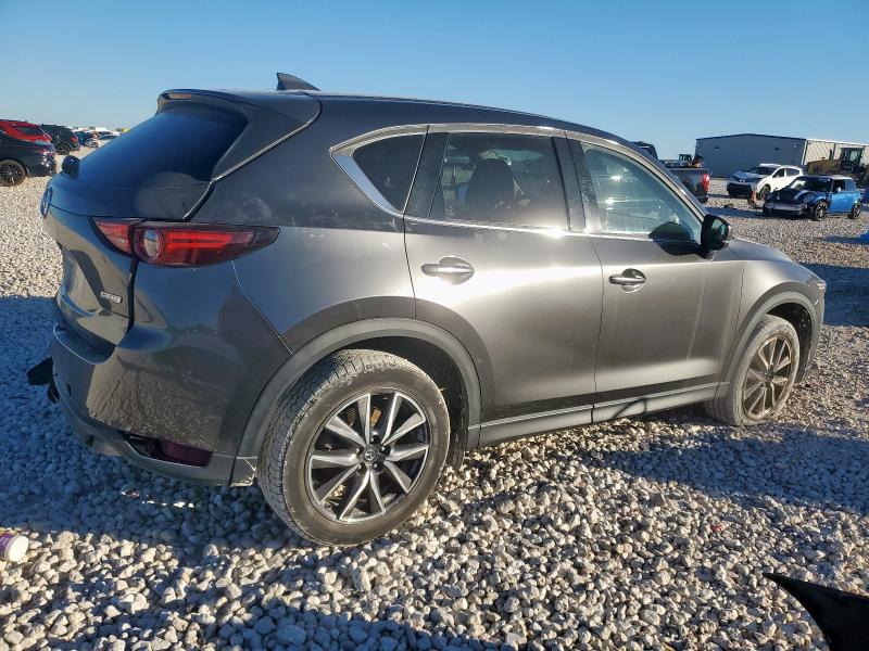 JM3KFBDM1J0465301 - 2018 MAZDA CX-5 GRAND TOURING GRAY photo 3
