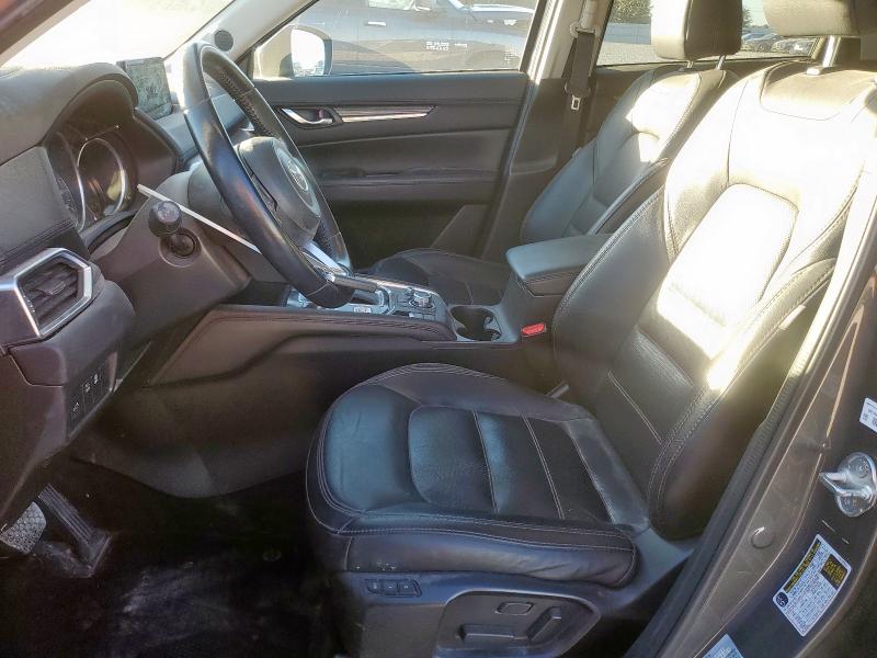 JM3KFBDM1J0465301 - 2018 MAZDA CX-5 GRAND TOURING GRAY photo 7