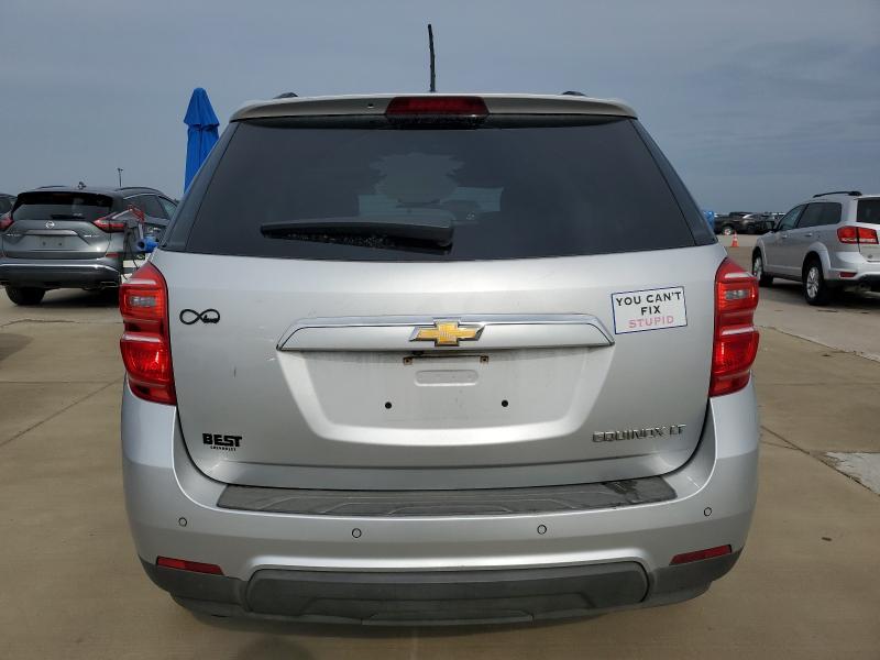 2GNALCEK9G1124118 - 2016 CHEVROLET EQUINOX LT SILVER photo 6