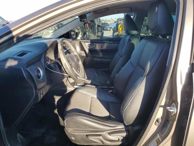 5YFBURHE6HP611377 - 2017 TOYOTA COROLLA L GRAY photo 7