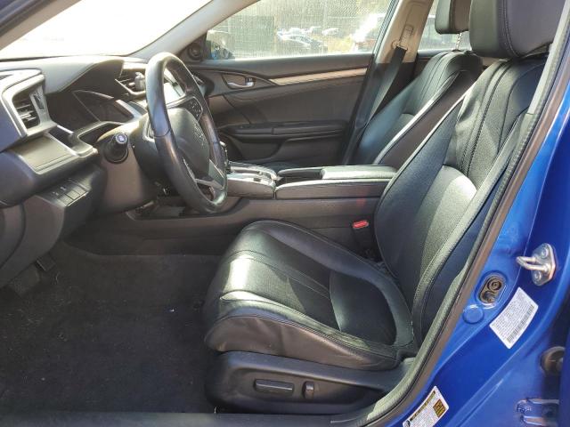 2HGFC1F8XHH634509 - 2017 HONDA CIVIC EX BLUE photo 7