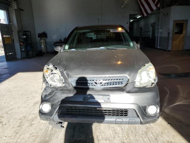 2T1KR32E56C592227 - 2006 TOYOTA COROLLA MA XR GRAY photo 5