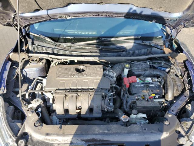 3N1AB7AP0KY283451 - 2019 NISSAN SENTRA S أزرق صورة 11