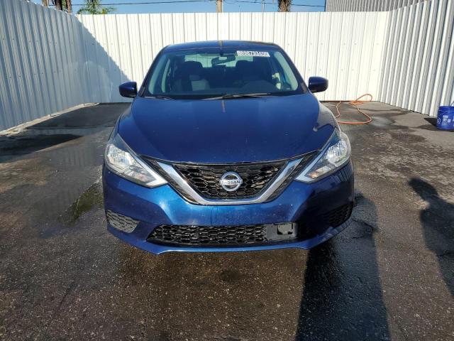 3N1AB7AP0KY283451 - 2019 NISSAN SENTRA S أزرق صورة 5