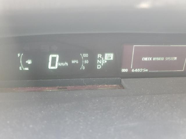 JTDKN3DU0A0018945 - 2010 TOYOTA PRIUS თეთრი ფოტო 9