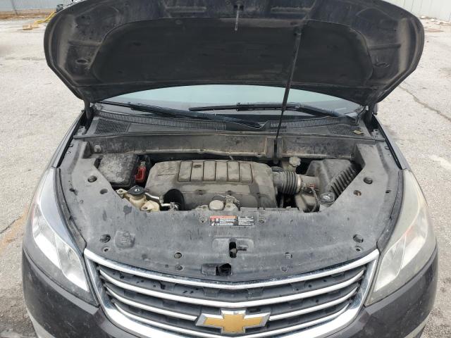 1GNKRGKD3EJ349945 - 2014 CHEVROLET TRAVERSE LT ნაცრისფერი ფოტო 12